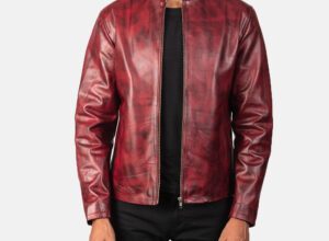 Effortless Elegance Red Leather Jacket Outfits