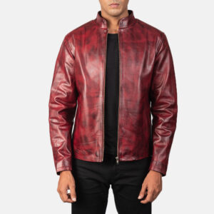 Effortless Elegance Red Leather Jacket Outfits