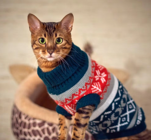 Cat Xmas Sweaters: Keeping Your Feline Friend Warm and Stylish