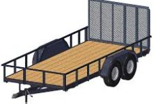 DIY WELD Truck Flatbed Drawings PDF Format